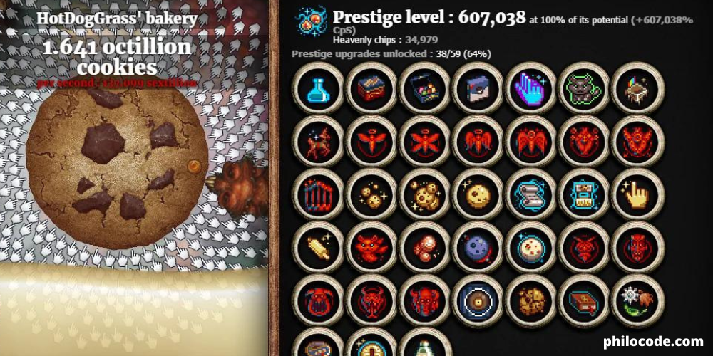 Cookie Clicker: Version 2.029 - Bank Minigame, Heavenly Upgrades, Dragon  Petting & More! 